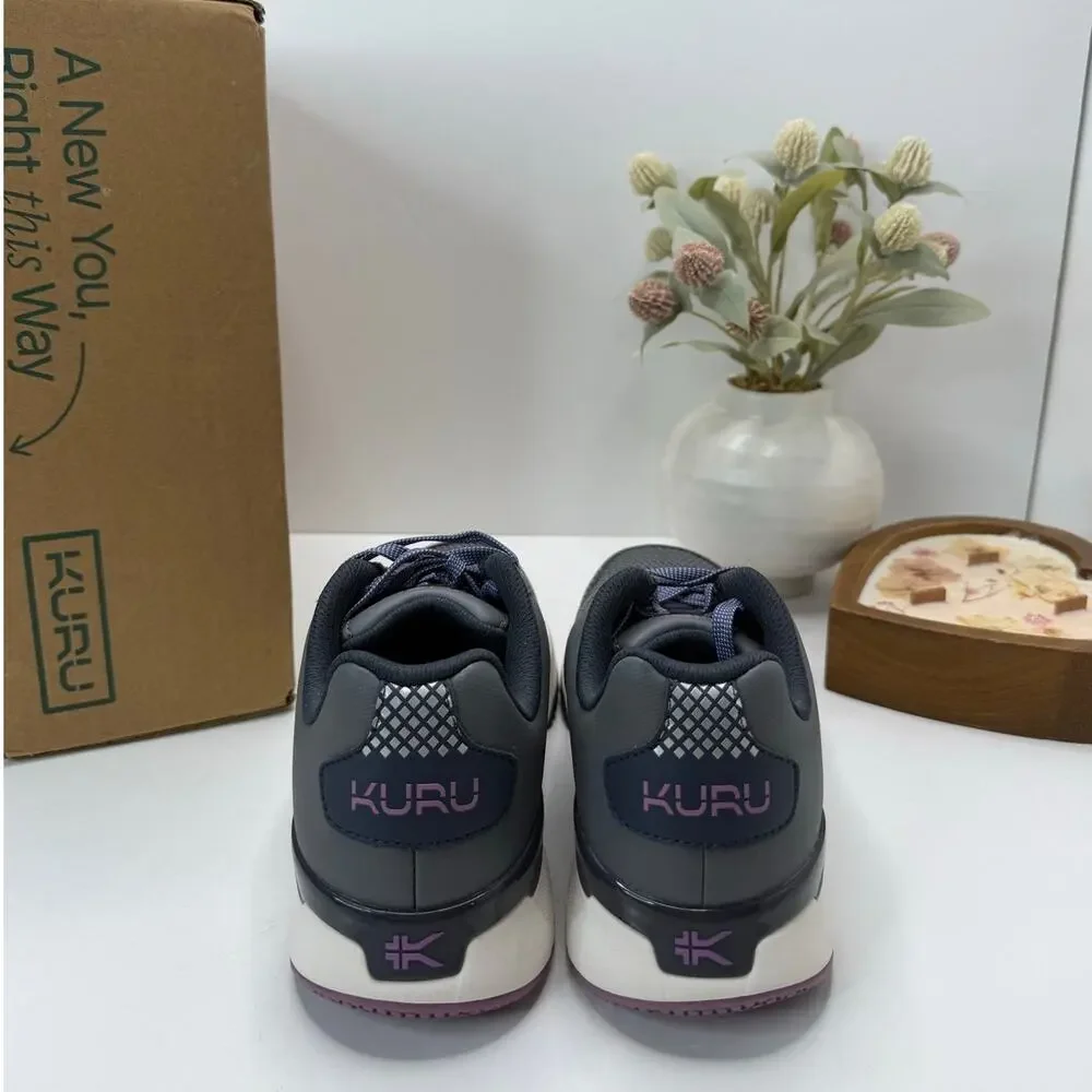 Kuru Quantum 2.0 Walking Comfort Sneaker Pewter/Night Sky Women 9.5 Wide TriedOn